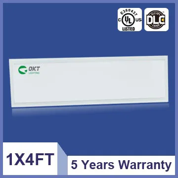 UL DLC Ver2.0 3700lm 1x4ft 40W led edge-lit panel light