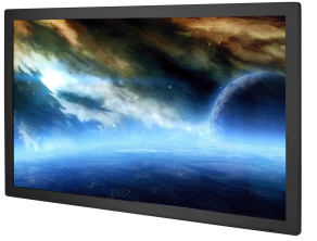 55"65"70"84" LCD monitor HDMI input and output LCD CCTV monitor work with security camera system outdoor