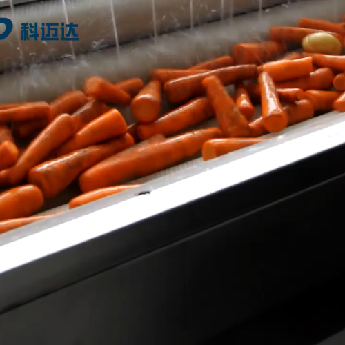 Máquina semi automática de peeling vegetal