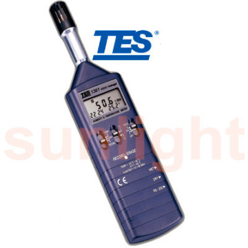 TES-1361C Datalogging Humidity/Temperature Meter with RS232 Interface