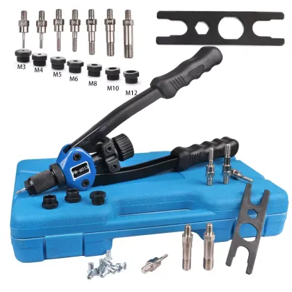 Heavy Duty Manual Nut Gun Riveter - M3-M12 Riveting Tools