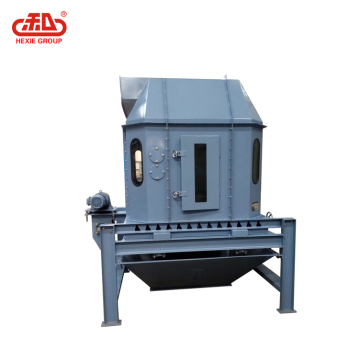 Counter-Flow Feed Cooler For Animal Feed Line