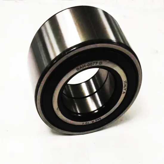 Wheel Hub Bearing Selection Guide