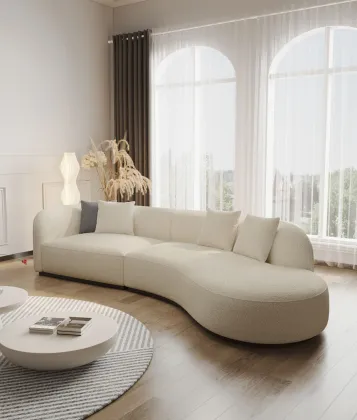 Moon Shaped Sofa Bed Instagram Style