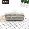 Custom nature style canvas portable ​Pencil Case & bag multifunctional bag