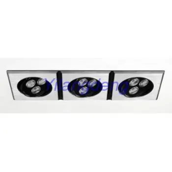 3*3*1W Low Voltage Aluminum LED Ceiling Spot Light