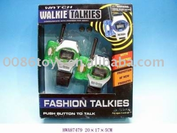 Toy watch walkie talkie