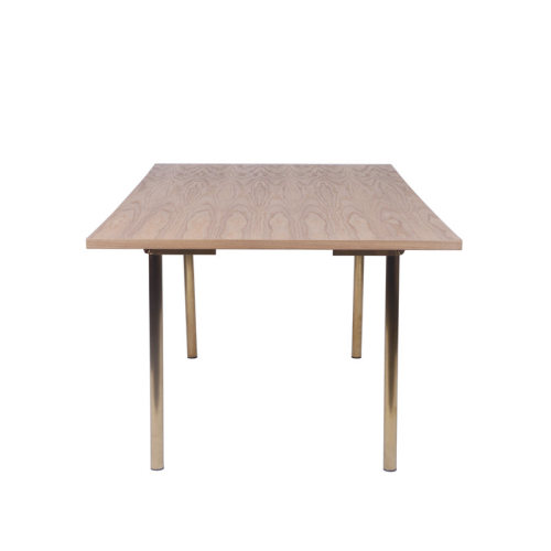 Réplica moderna de mesa de comedor de madera CH318