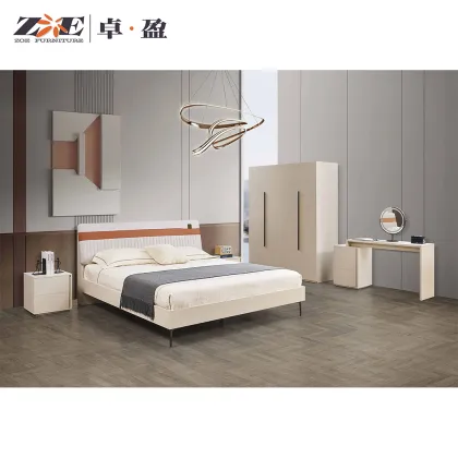 Modern King Size Bedroom Furniture Sets | Foshan Factory Wooden Bedroom Sets