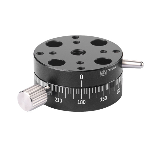 Masă rotativă din aliaj de aluminiu de înaltă precizie pentru axa R de 25 mm