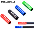 RISK 10PCS Shift/Brake Cable End Cap 4mm/5mm Mountain Road Bike Bicycle Line Pipe Waterproof Aluminum Alloy Cap Tube Dust Cap