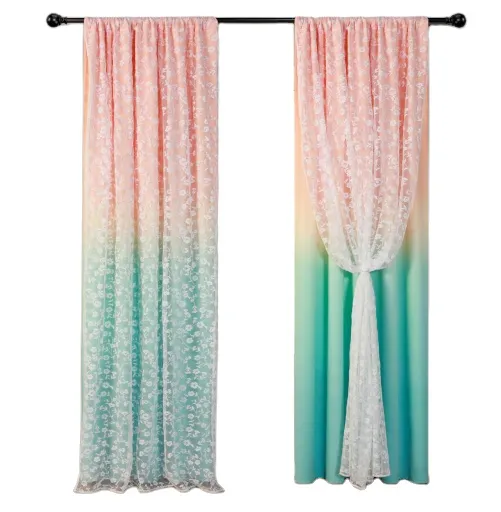 Modern Style Chinese Manufactory Bedroom Window Curtain