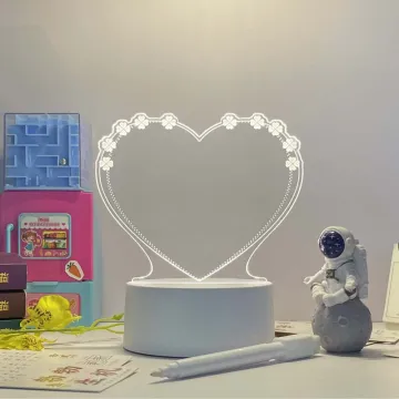 3D Night Light: Innovative Erasable White Base Message Board - Perfect Birthday Gift & Daily Present