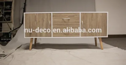 Wholesale wooden TV furniture wood TV cabinet