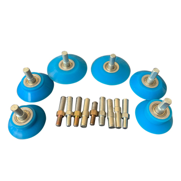Wear-Resistant Flat Rubber Wheel for Woodworking Wrapping Machines