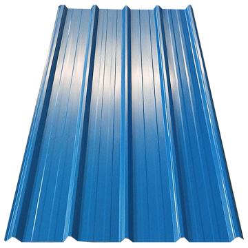 28 Gauge Hot Dipped 4x8 3 Ply Color Coated Corrugated Roofing Sheets