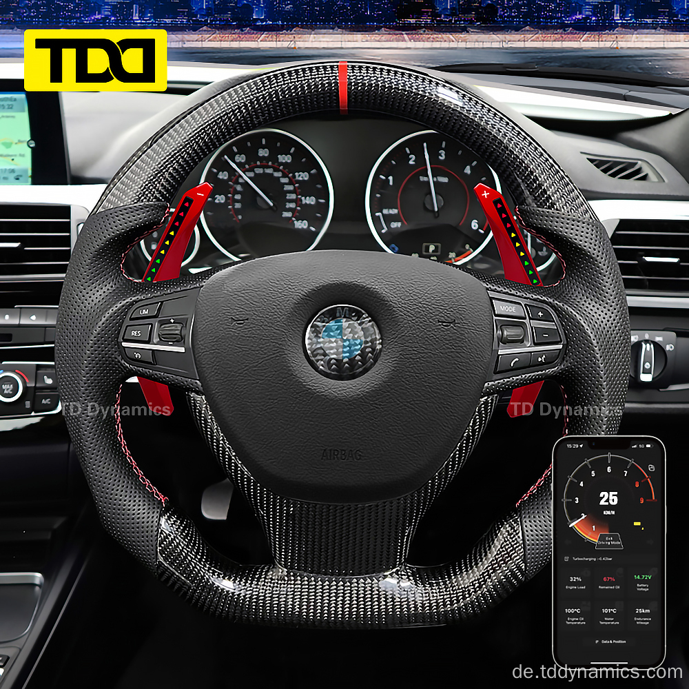 LED Paddle Shifter Extension für BMW 5 Serie