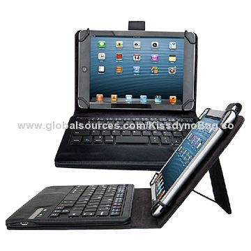 Leather Bluetooth Keyboard Cases for Samsung Galaxy Tab2, 10.1-inch N5100 with iPad