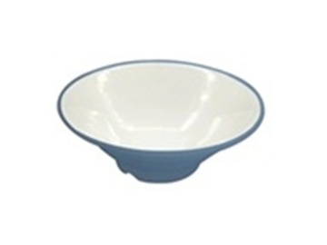 Round bowl made of melamine