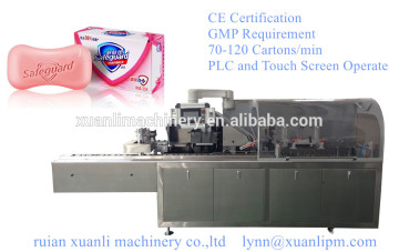 CE Approved soap carton packing machine