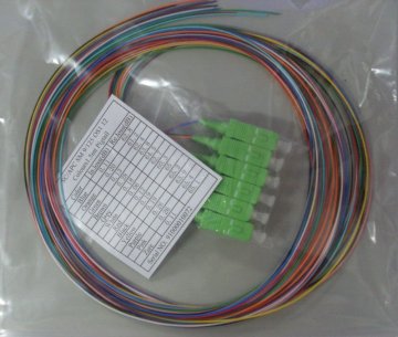 SC APC 12core fiber optic pigtail