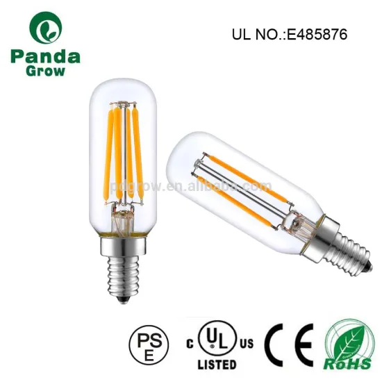New products 2016 lighting led filament bulb dimmable T25 4w 2w led lighting E14 tubular led
