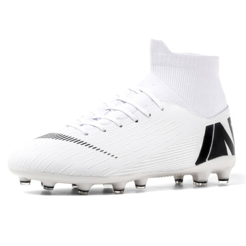 2023 Factory Fody Herren Sportfußballstiefel im Freien im Freien weiße Fußballschuhe Stollen im Freien