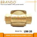 Válvula solenoide de latón UW-35 de 1 1/4 &#39;&#39; normalmente cerrada