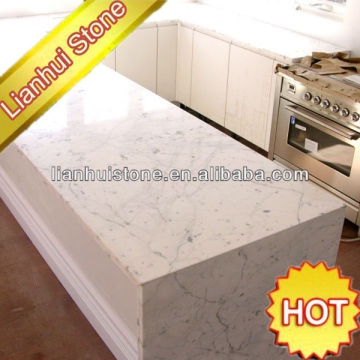 custom marble kitchen work bench top