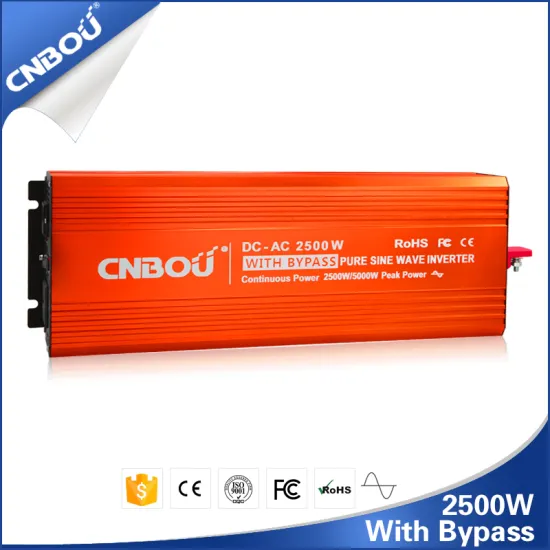 60HZ 48V 220V 2500W solar invrter with bypass