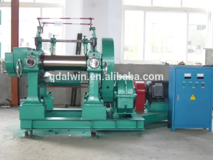 two roll rubber open mixing mill