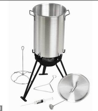 30qt Aluminum Turkey Pot