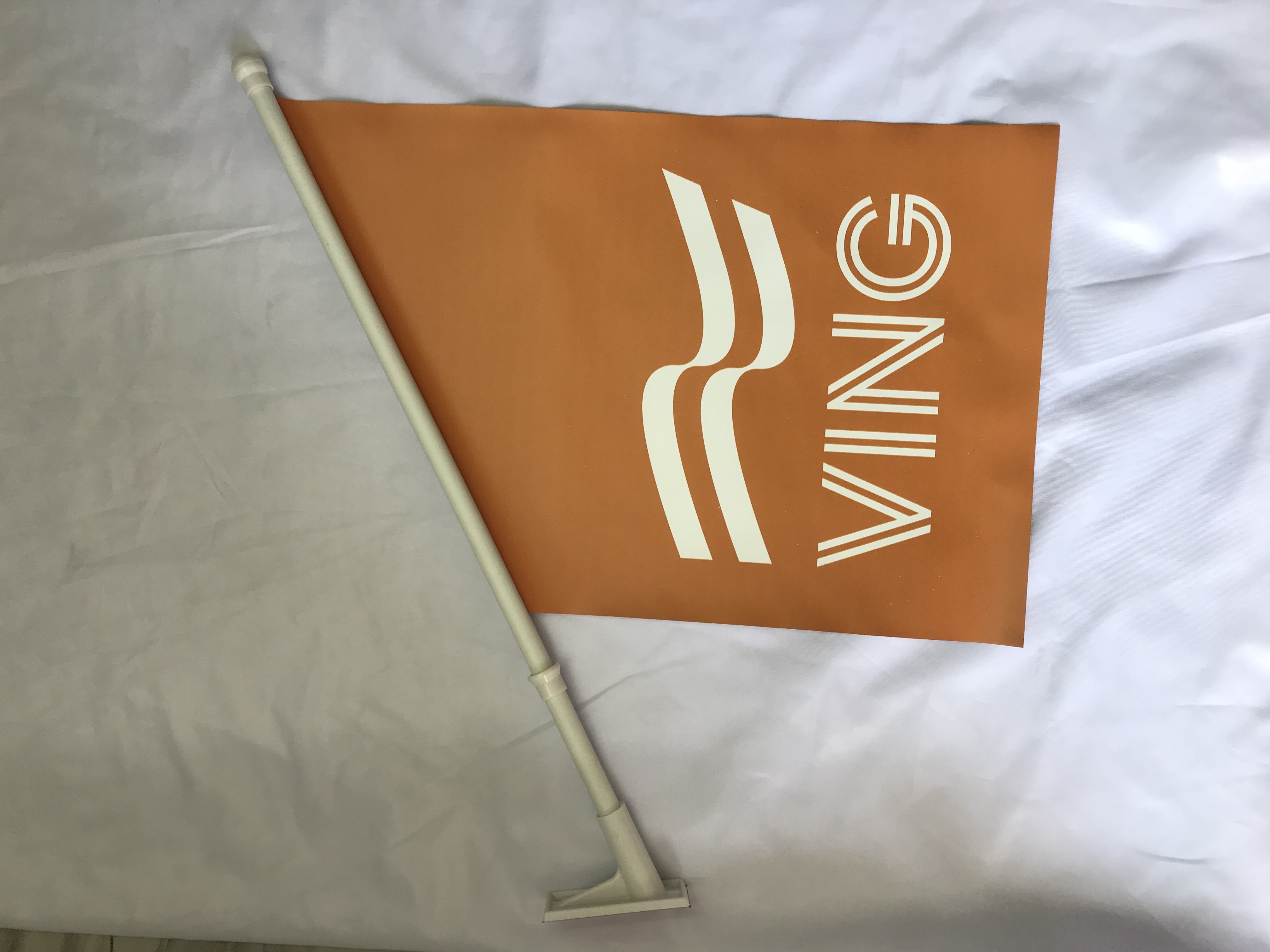 PVC Flag with pole