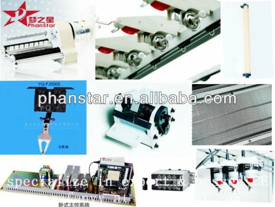 multi-gauge Chinese flat knitting machine