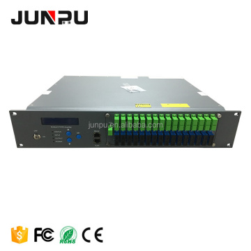 32 Ports 1550 Optical Amplifier WDM EDFA with 16dBm for 10G XGPON