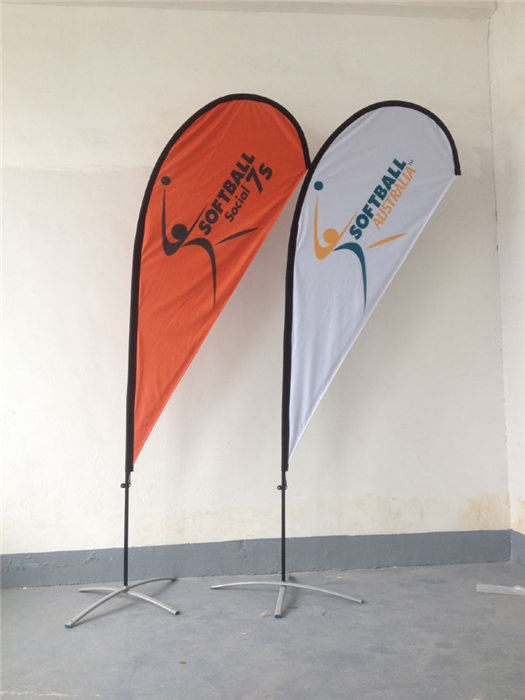 10 FT Outdoor Advertising Teardrop Flag Banners