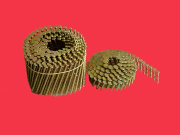 Galvanized Coil Nails for Roofing, Fencing,