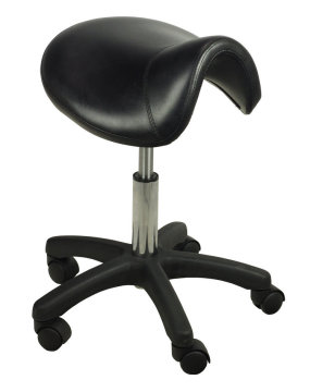 Saddle Stool with plastic base