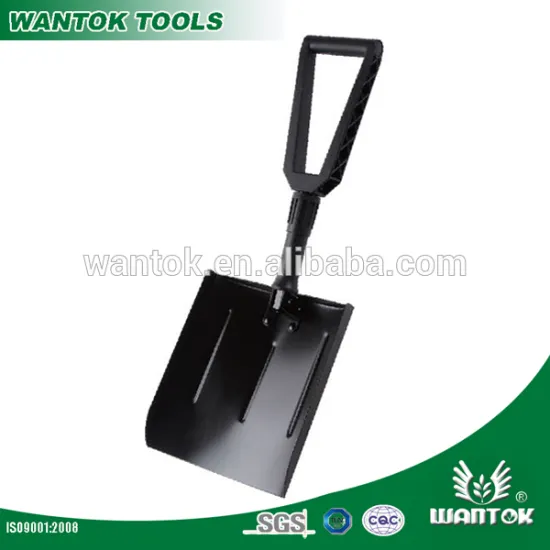 50# carbon steel powder coated mini outdoor folding snow shovel