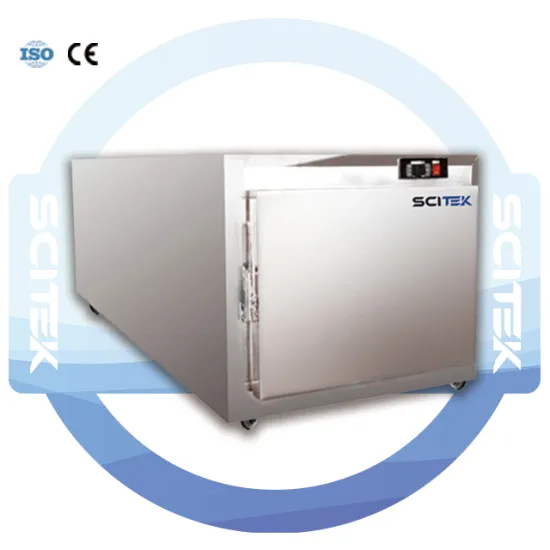 SCITEK Mobile Morgue Refrigerator for Single Body: 1900x570x395mm Medical Corpse Cooling Solution