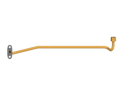 Excavator 374DL turbocharger pipe 220-3496, engine water pipe rigid pipe2203496