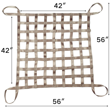 Heavy Duty 56" x 56" Truck Cargo Net