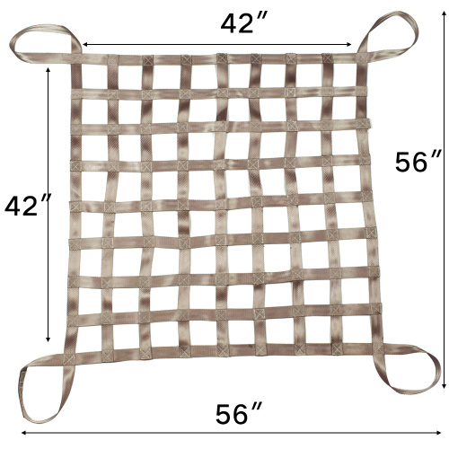 Серьезная грузовая грузовая сеть 56 "x 56"