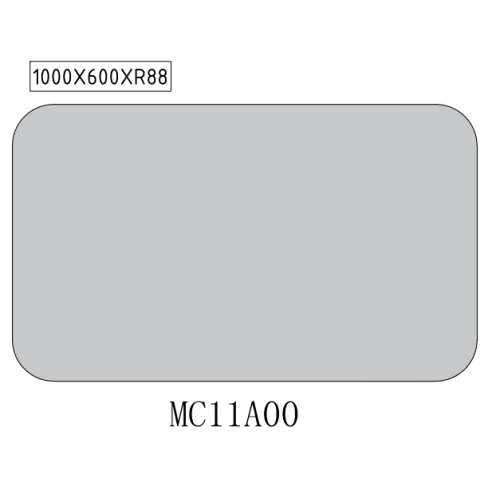 Specchio bagno LED serie MC11 AMC11A00