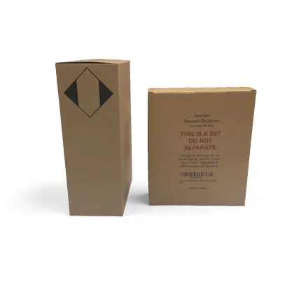 Custom Brown Kraft Paper Packaging Boxes for Food and Pastries