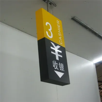 Customized Haning LED Cashier Sign Board