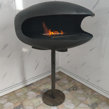 Indoor Pedestal Bioethanol Fireplace