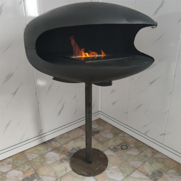 Chimenea de bioetanol de pedestal