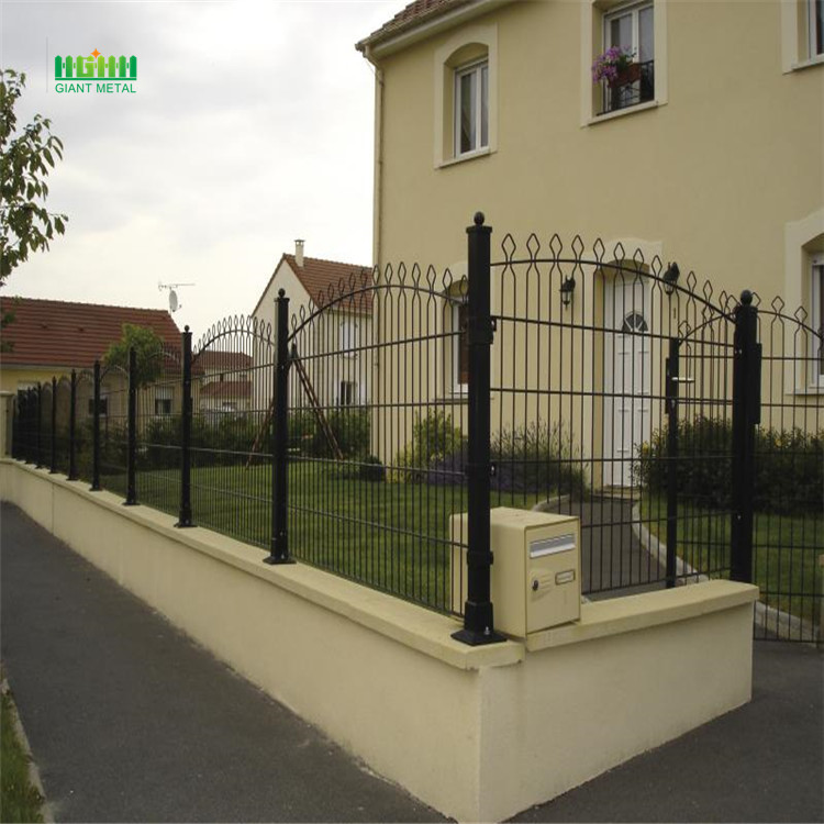 PVC Coated Double Horizontal Panel Fence