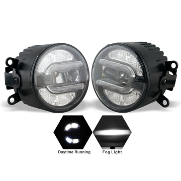 Tuff Plus 3.5 Inch LED Headlight Auto Lighting System with Projector and Fog Lights